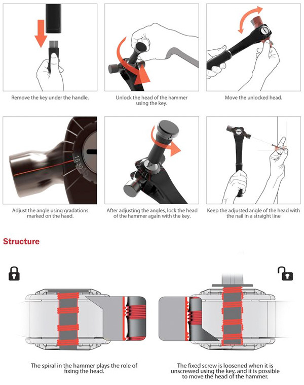 industrial design，product design，conceptual design，Hand tools，hammer，