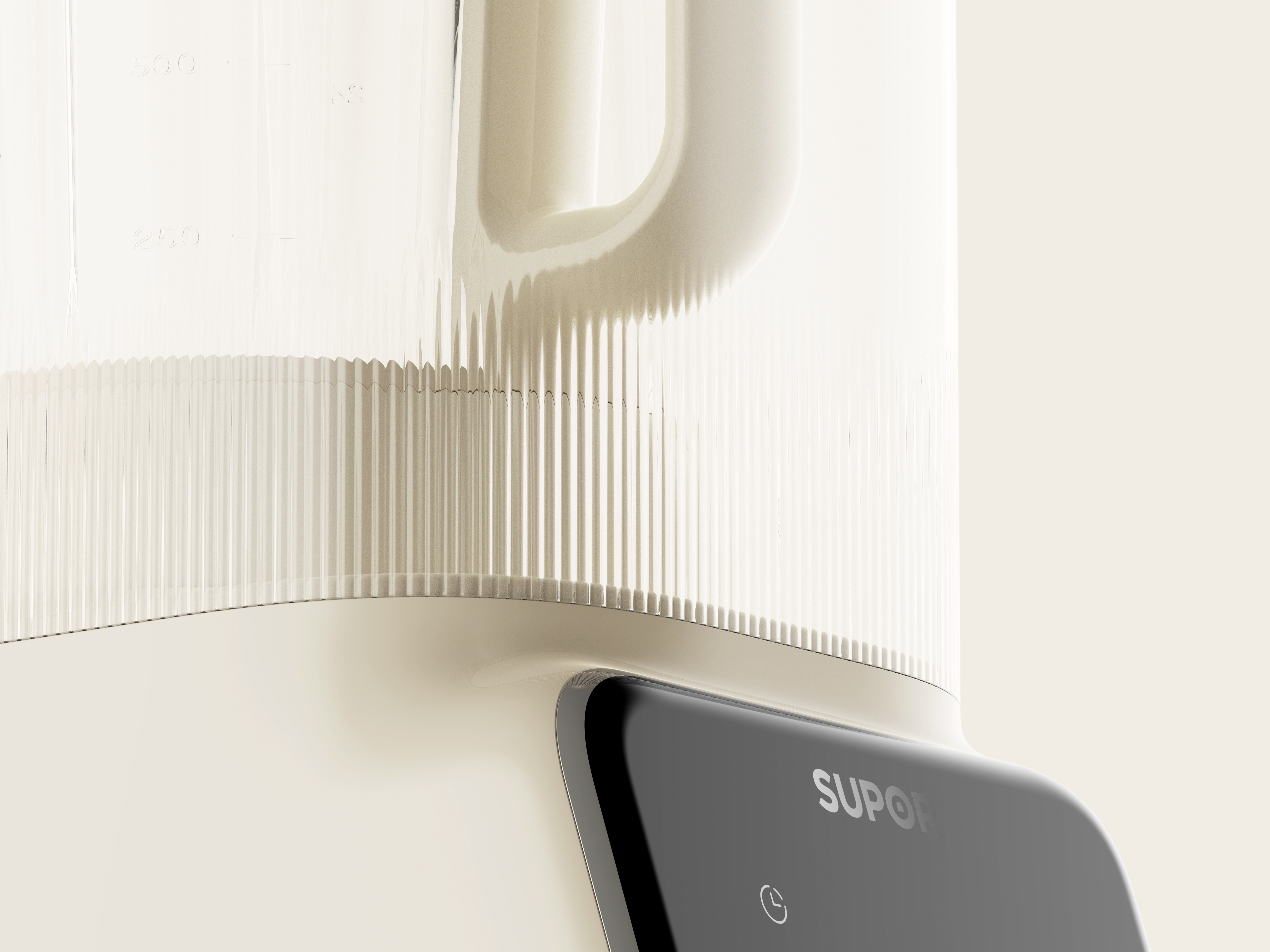 industrial design，product design，household electrical appliances，small home appliances，Wall breaker，Mute，With cover，Kitchen electricity，