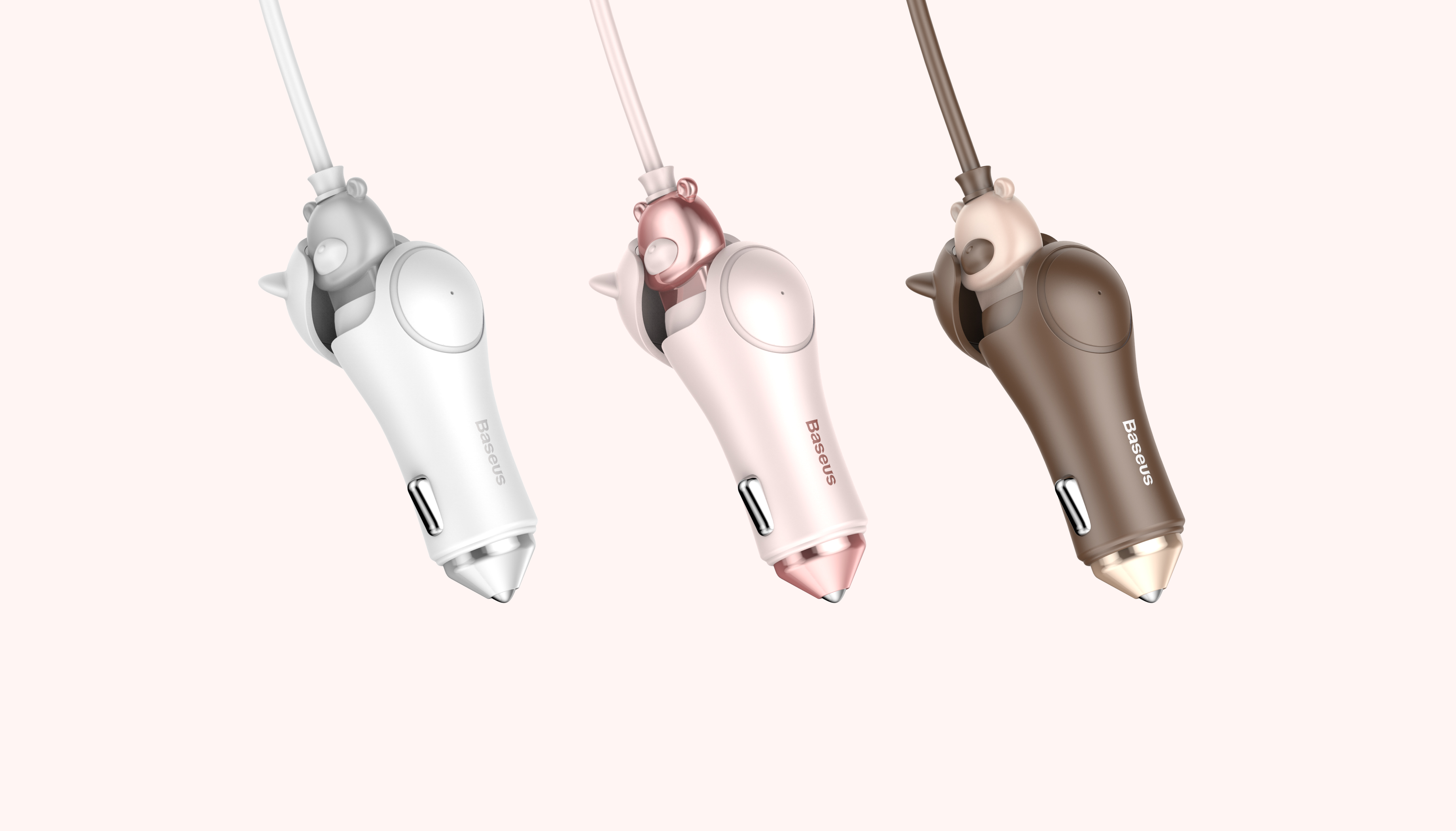 usb，Car charging，lovely，industrial design，