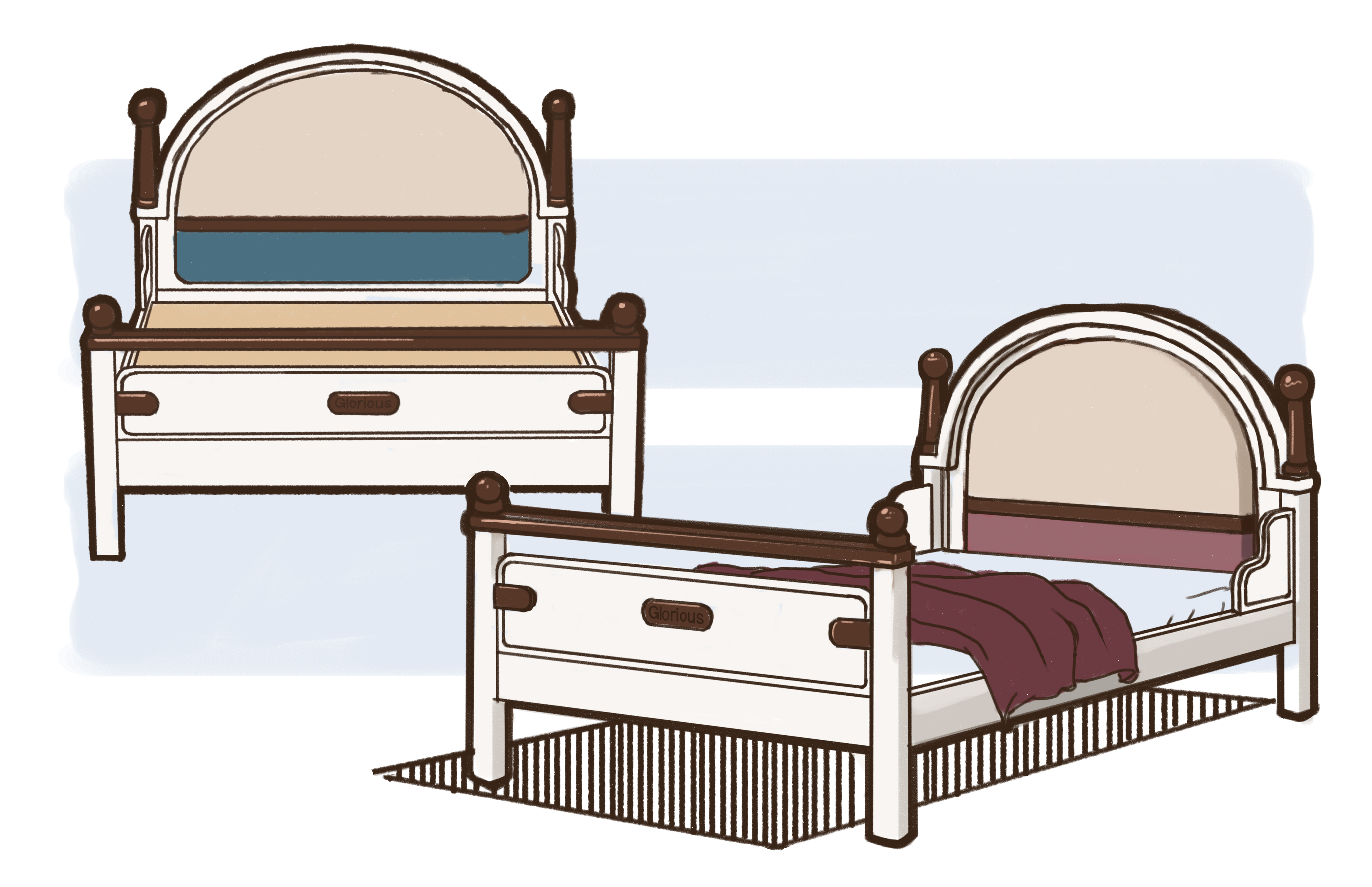 children，Children's furniture，European Furniture ，Children's high and low bed，Children bed，Furniture home，