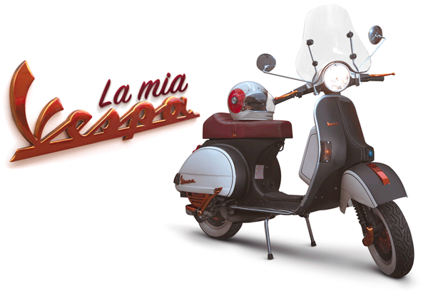 vespa，踏板车，交通工具，工业设计，