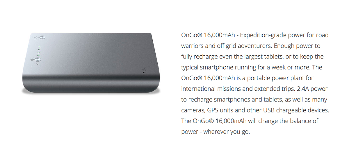 OnGo，移动电源，便携，数码配件，