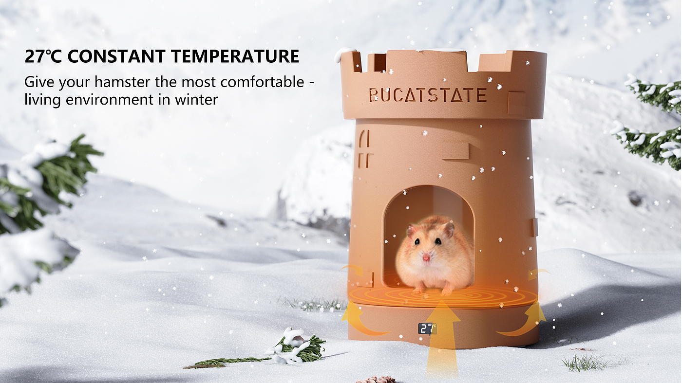 Pet supplies/buka star/hamster nest，