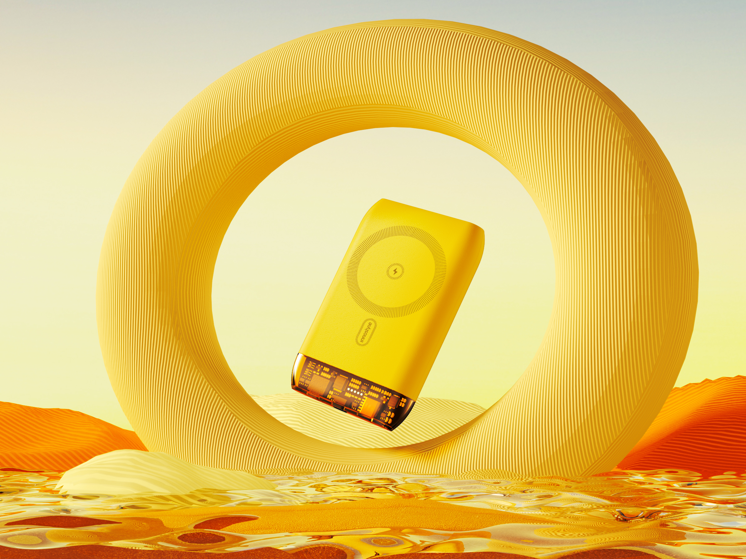 portable battery，Dopamine Wear，Dopamine color，Cyberpunk charging treasure，Cool tide，Trendy men and women，portable source，