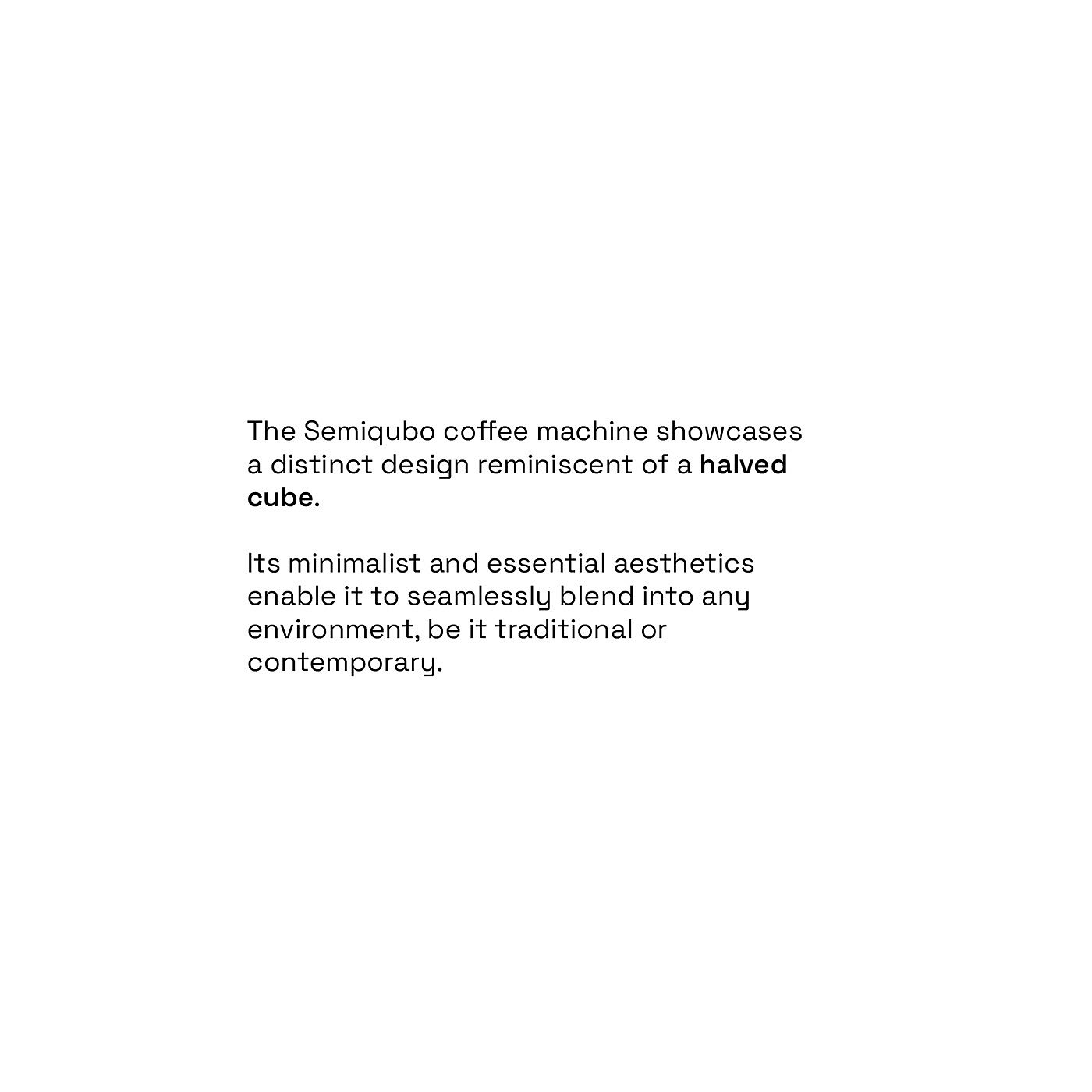 Semiqubo，Coffee machine，small home appliances，Kitchen appliances，