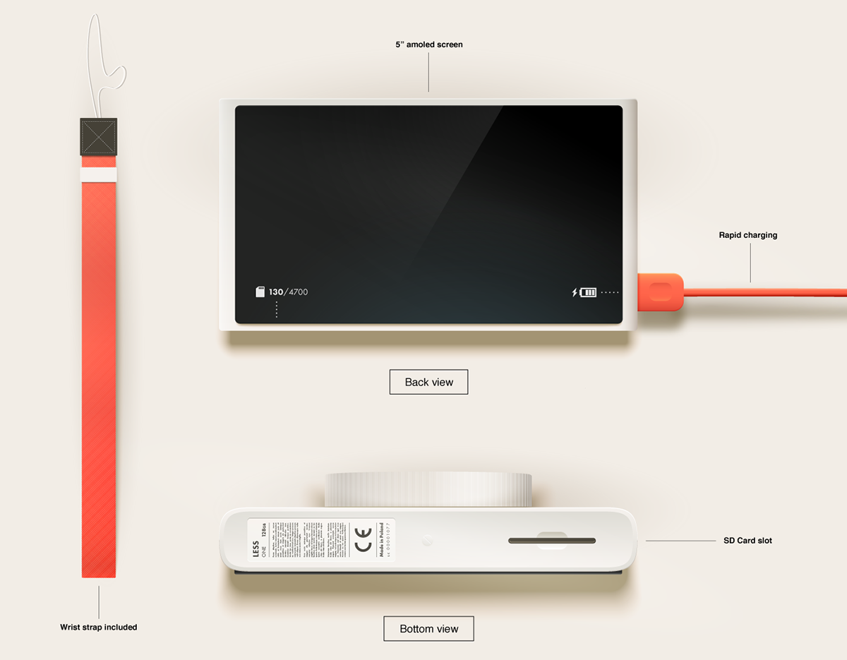 Less One，camera，conceptual design，
