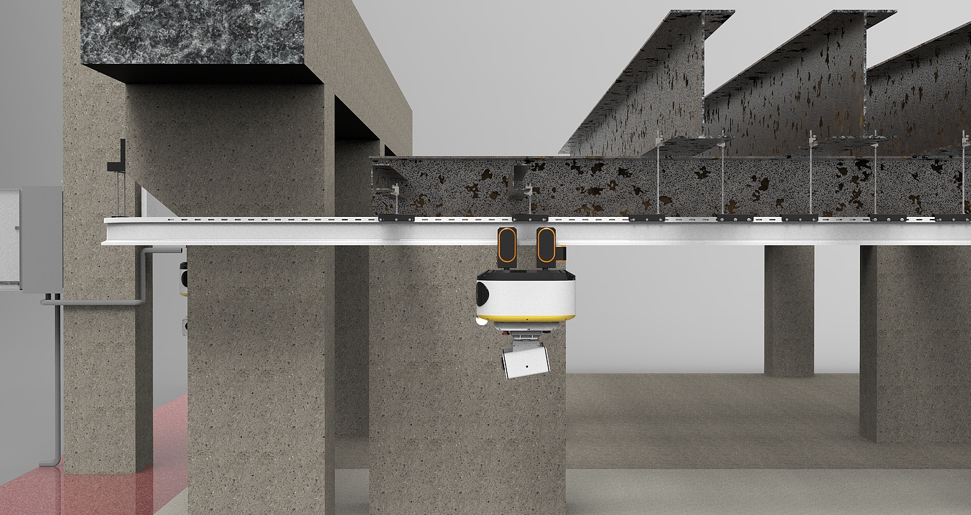 Hanging rail，On-Site Inspection，power，Security，patrol，robot，Site，