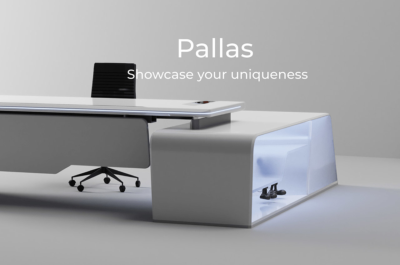 Pallas-Executive，desk，furniture，Office furniture ，