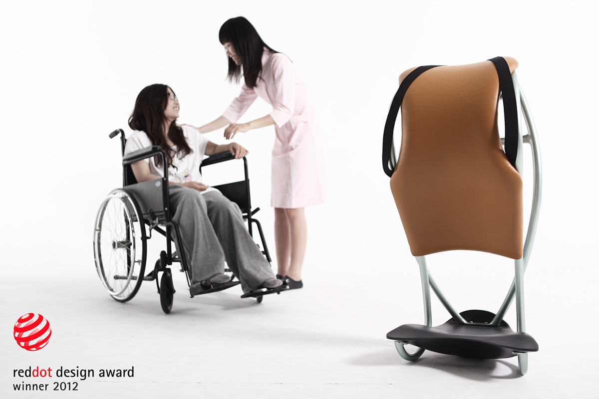 aluminium，fibre，2012 red dot award，Auxiliary function，Lady shifting，