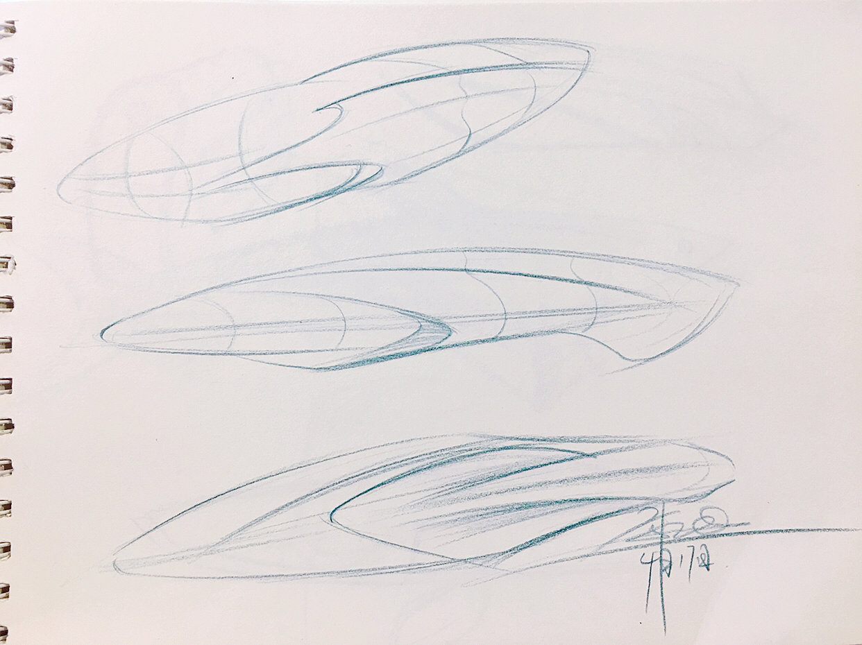 Hand drawn，