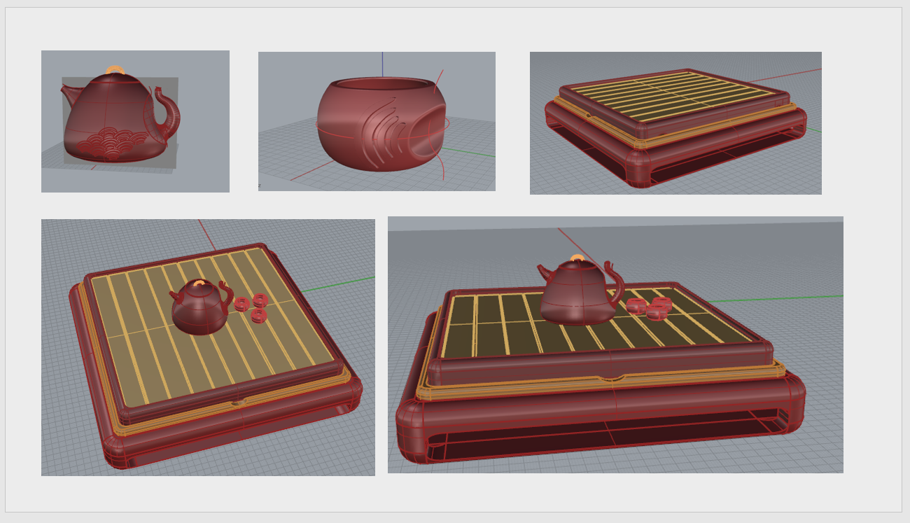 Cultural creation，tea tray，Chengdu，Bashu culture，Design，product design，