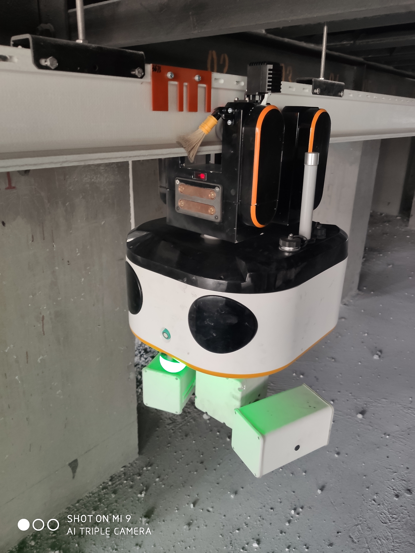 Hanging rail，On-Site Inspection，power，Security，patrol，robot，Site，