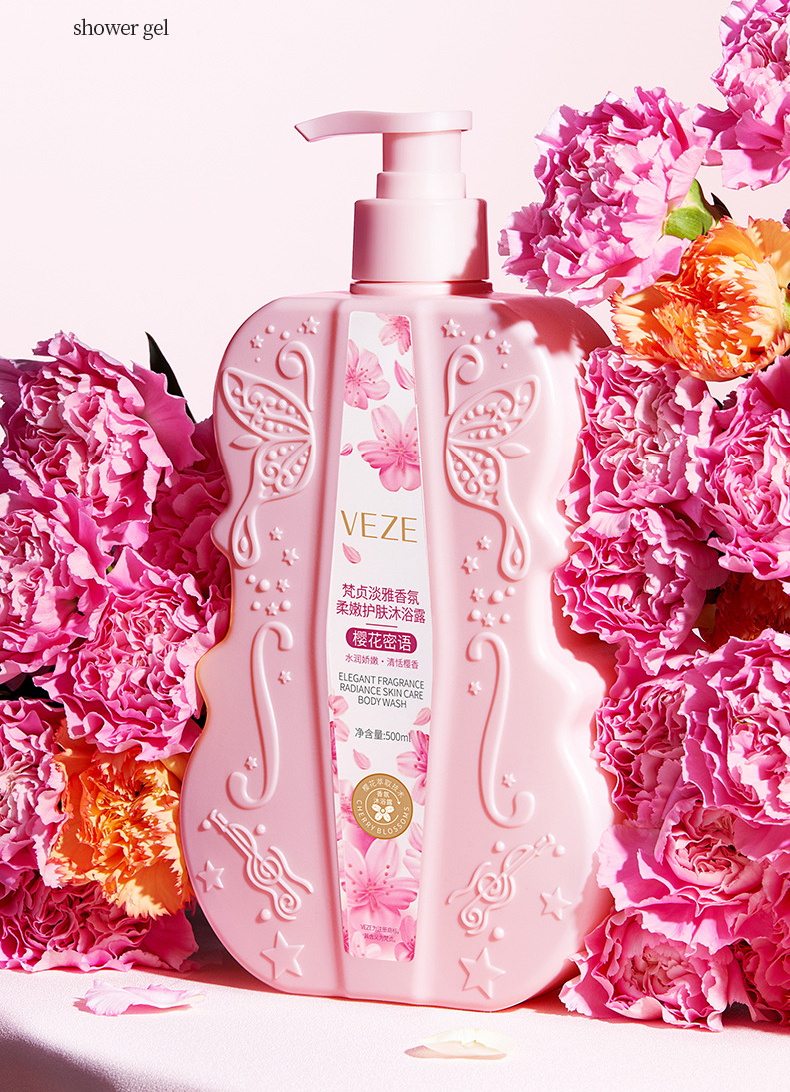 Cello Wash Bottle，The Bathroom Concert，shampoo，Shower Gel，Packaging material design，