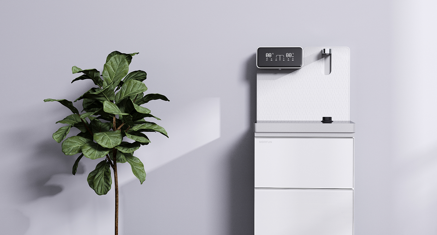 Tea bar machine，Appearance design，Household Electric Appliances，Vertical water dispenser，