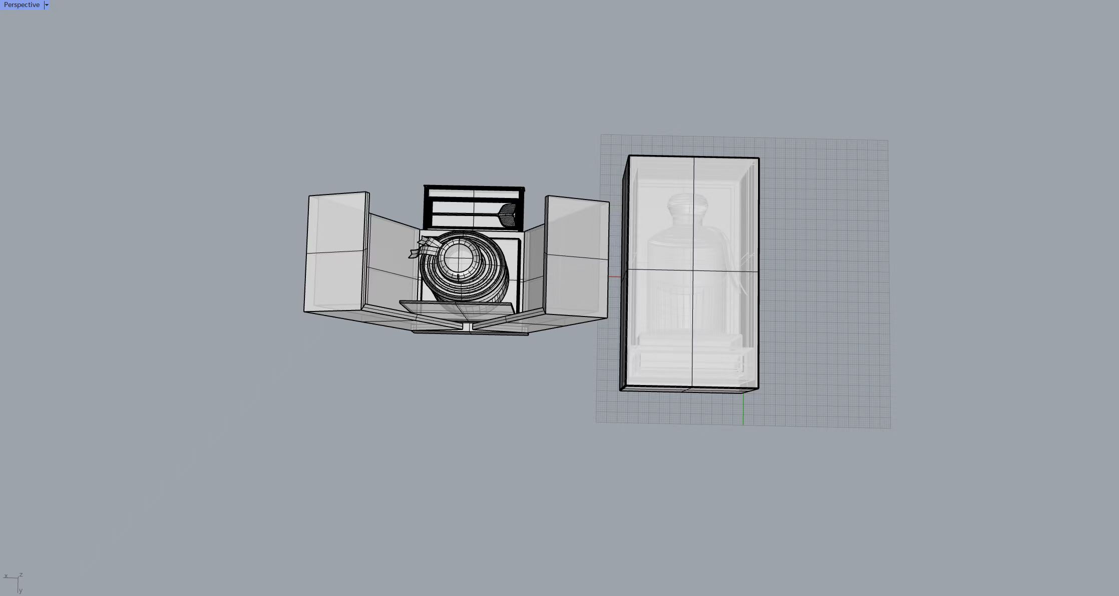 rhino，packing design，Wine bottle design，sketch，