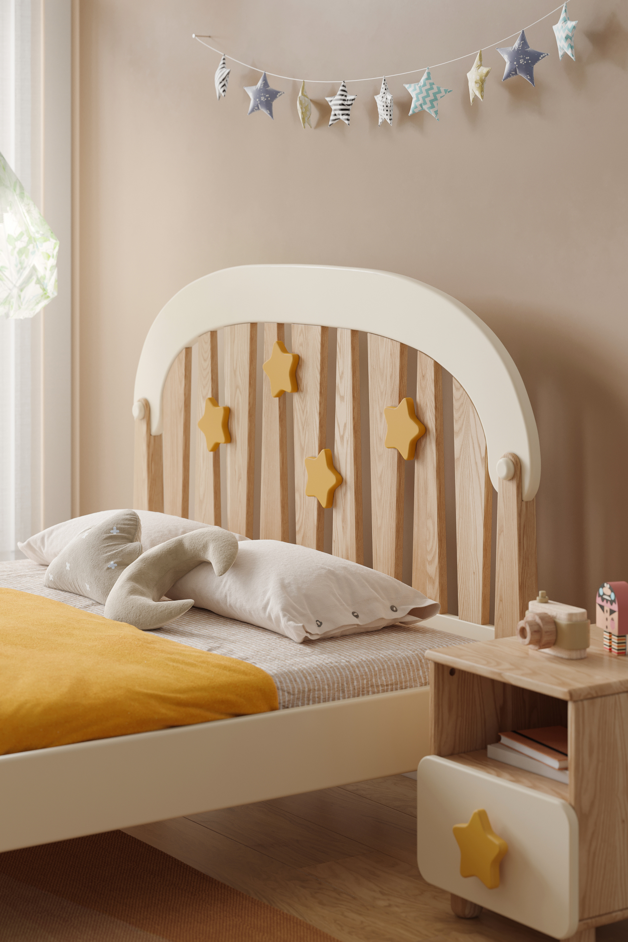 Children bed，Home furniture，single bed，originality，Children's furniture，