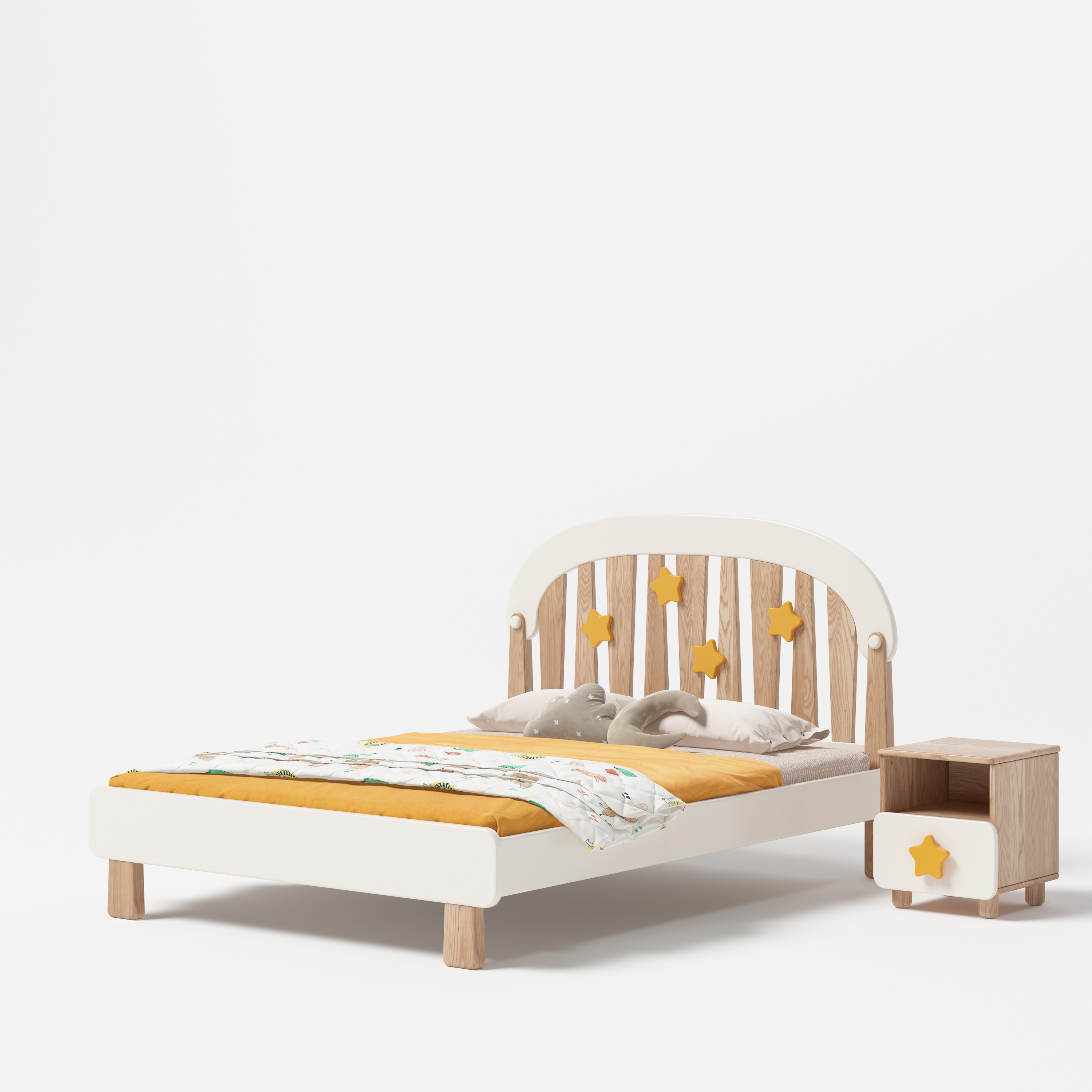 Children bed，Home furniture，single bed，originality，Children's furniture，