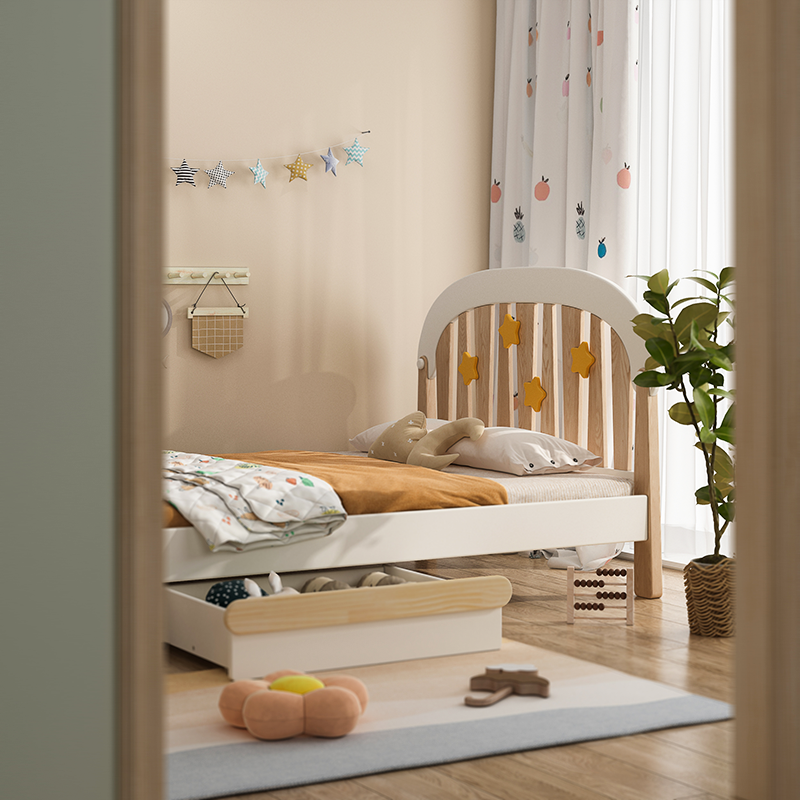 Children bed，Home furniture，single bed，originality，Children's furniture，