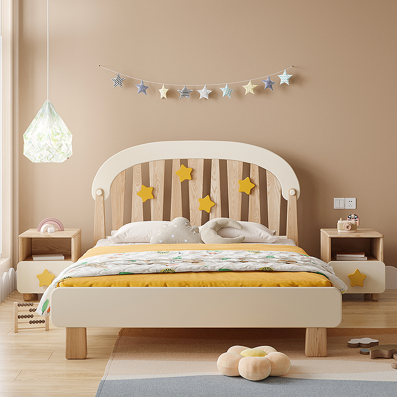 Children bed，Home furniture，single bed，originality，Children's furniture，