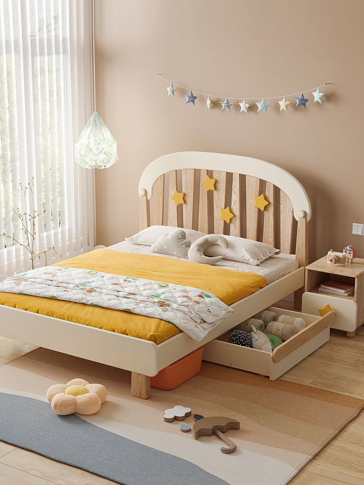 Children bed，Home furniture，single bed，originality，Children's furniture，
