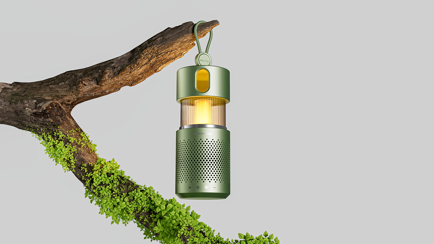 Bluetooth Speaker ，Electronic Tide Play，Outdoor camping，industrial design，product design，