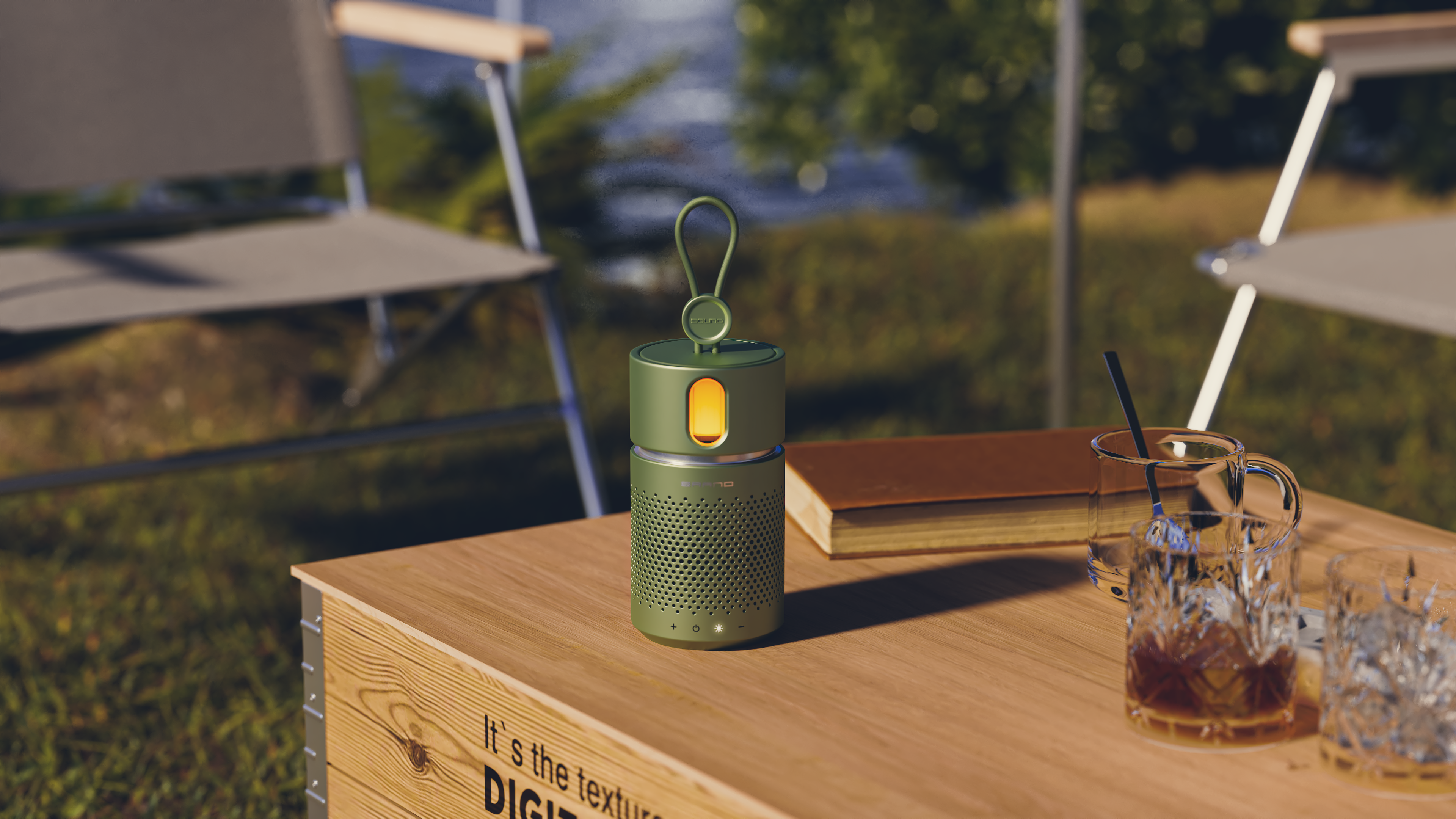 Bluetooth Speaker ，Electronic Tide Play，Outdoor camping，industrial design，product design，
