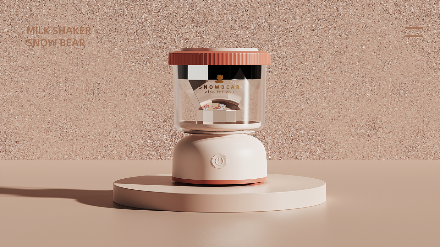 Electric milk shaker，merry-go-round，Milk mixer，Milk shaker，