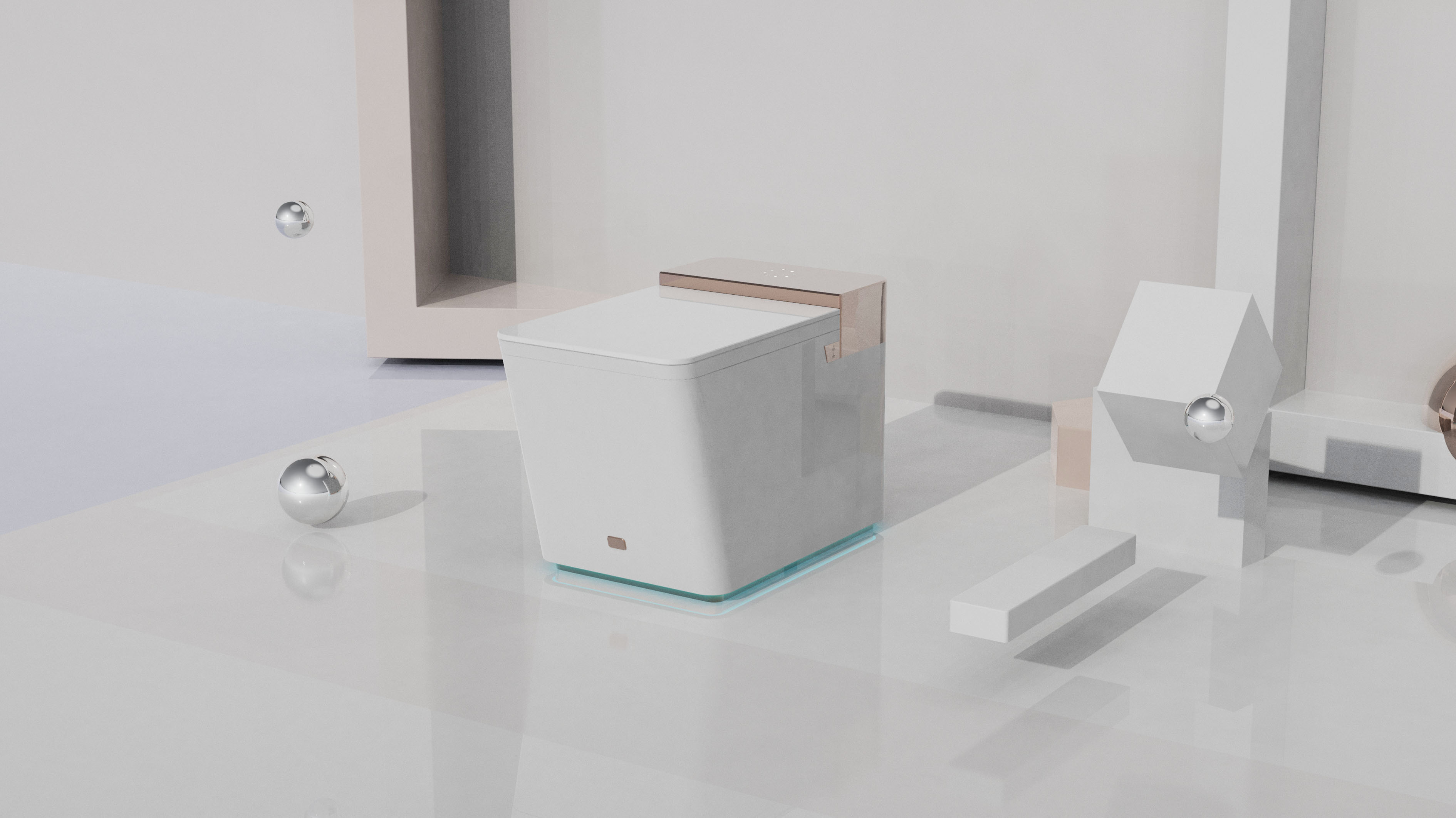 Intelligent toilet，