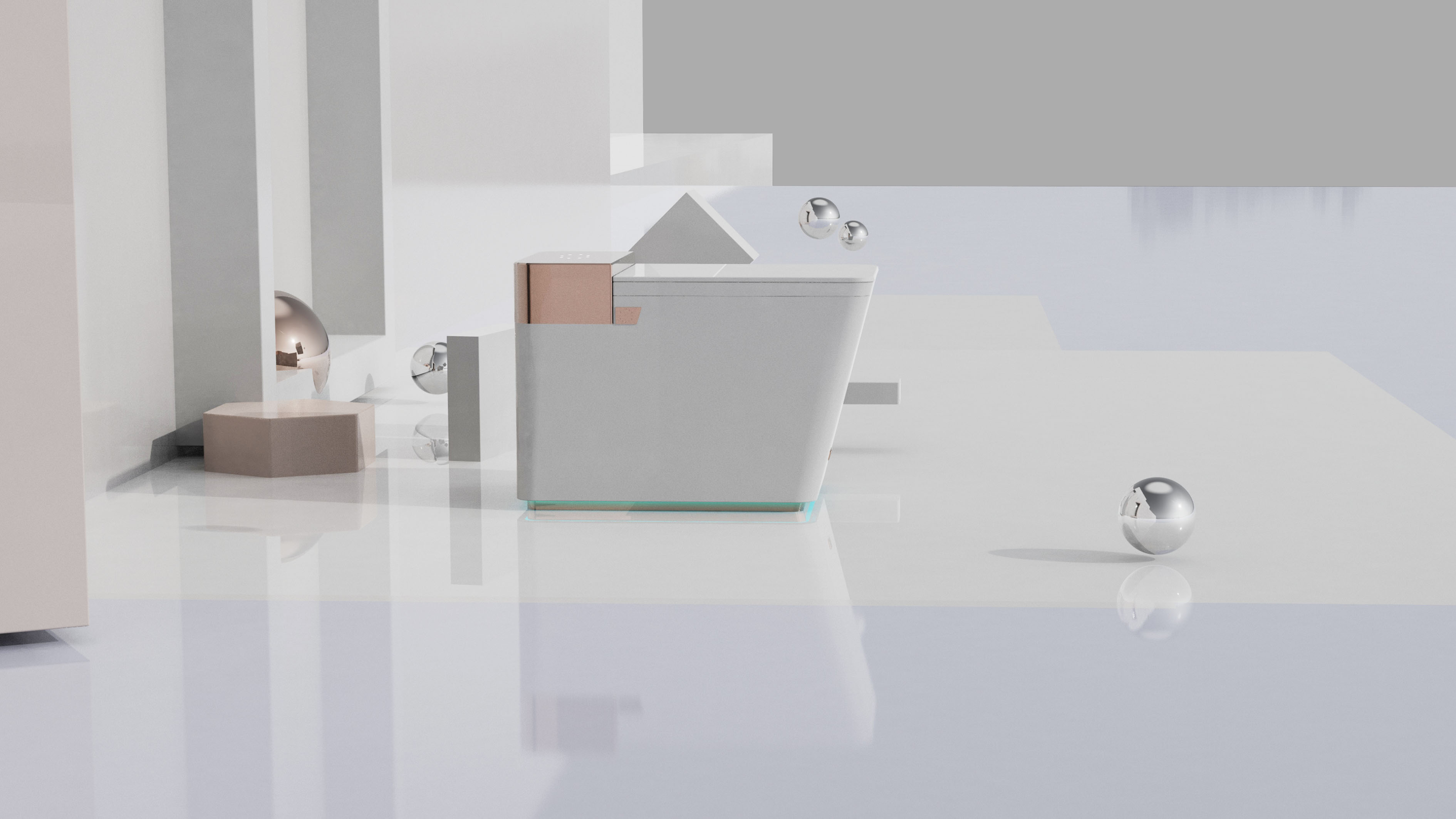 Intelligent toilet，