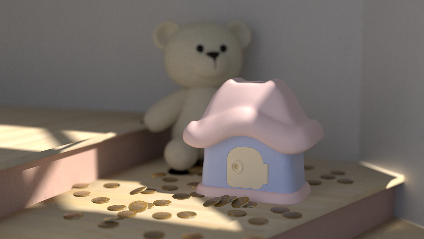 Piggy bank，children，Toys，lovely，cat，