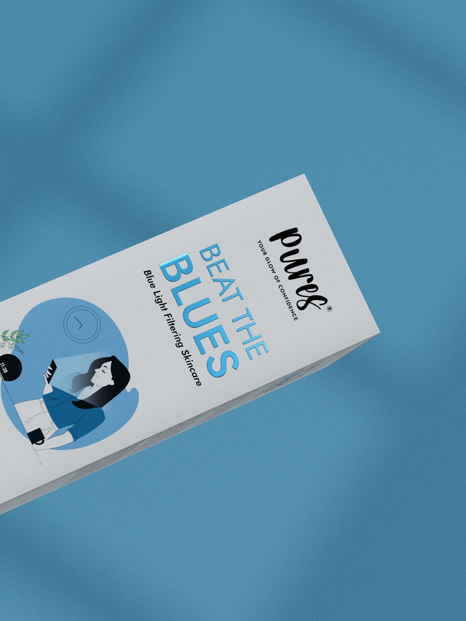 Pures，Essence，anti-aging，anti-blue light，