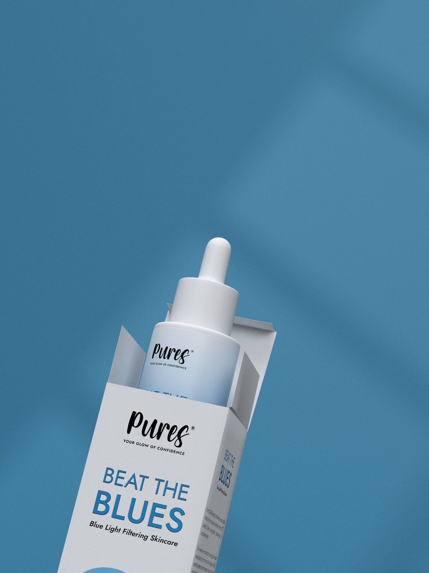 Pures，Essence，anti-aging，anti-blue light，