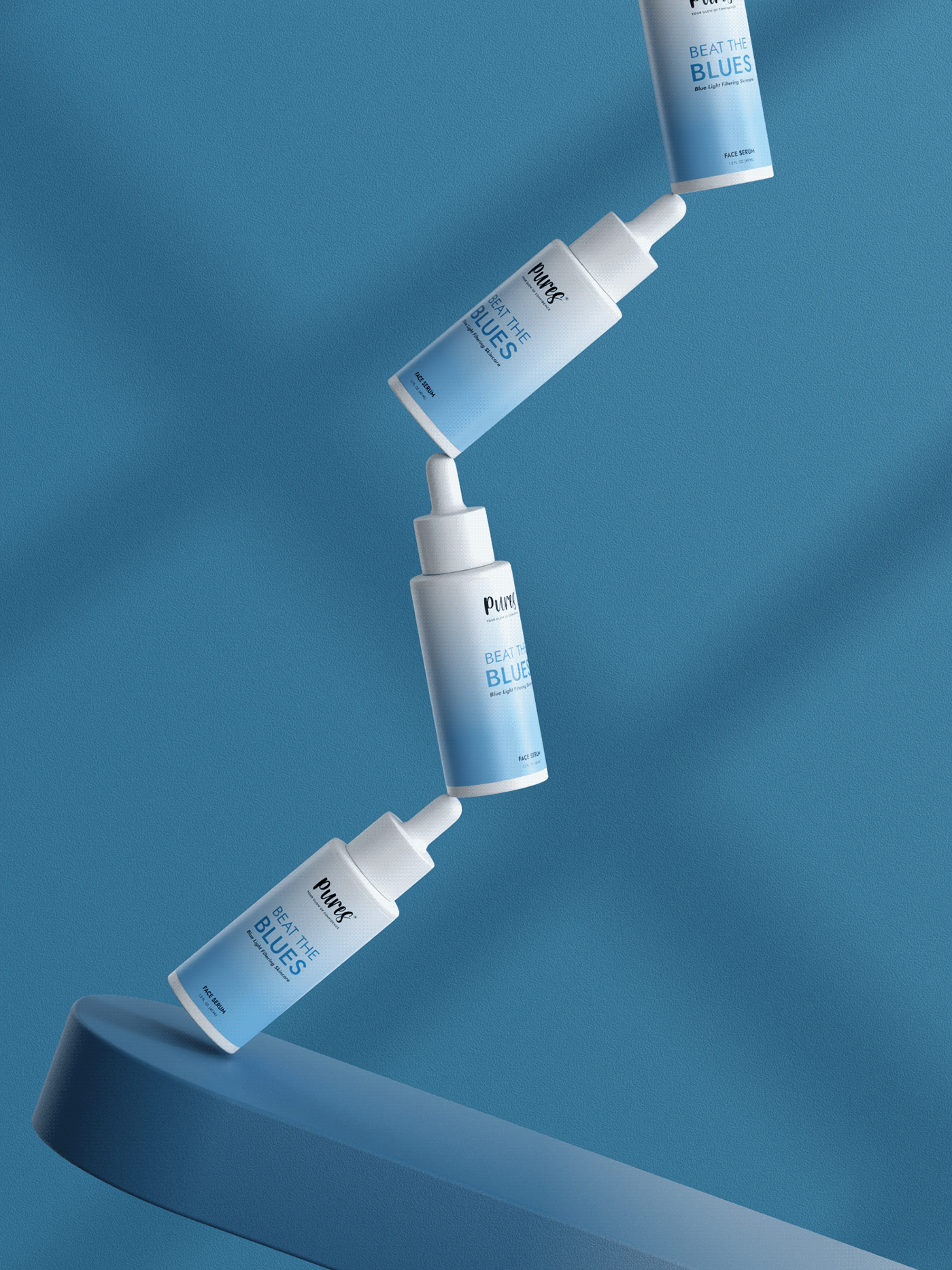 Pures，Essence，anti-aging，anti-blue light，