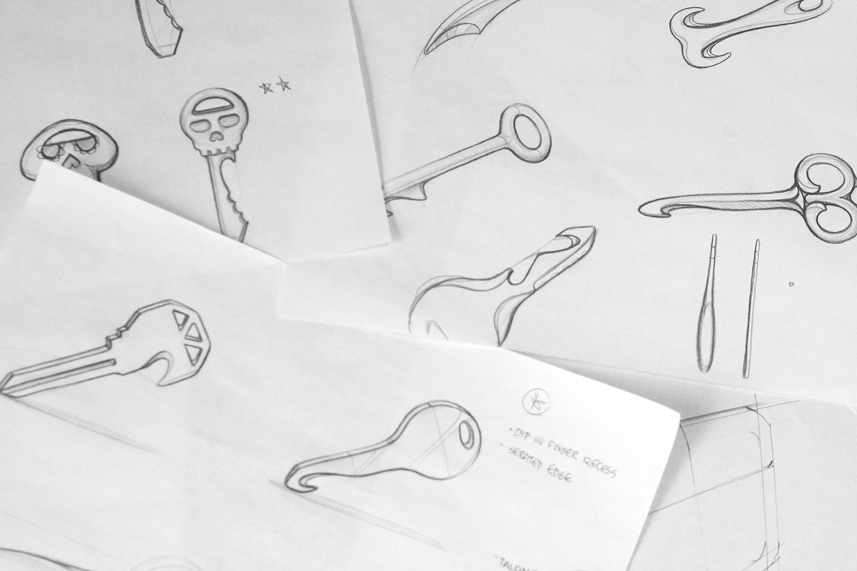 20g，304 stainless steel，QUICKEY，key，