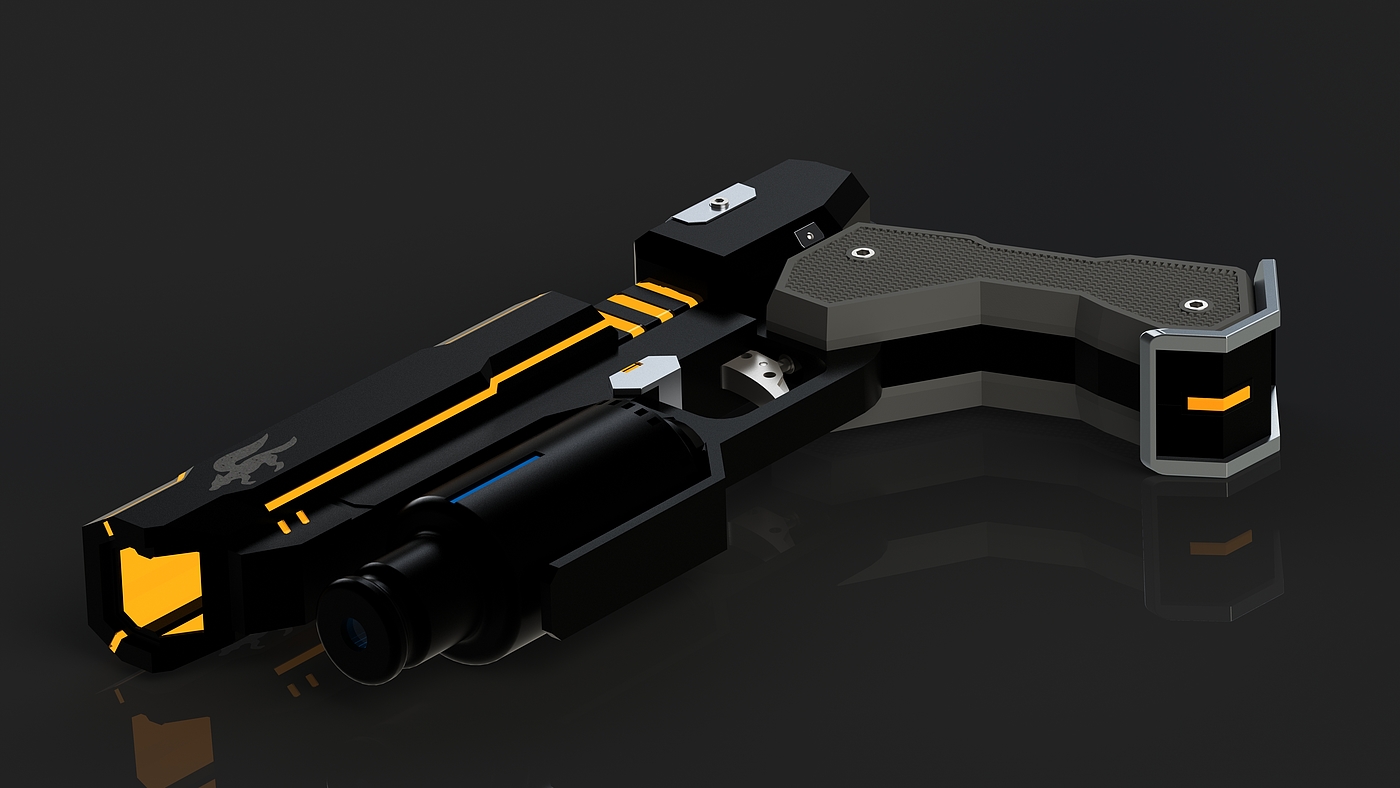 practice，modeling，Game Pistol，