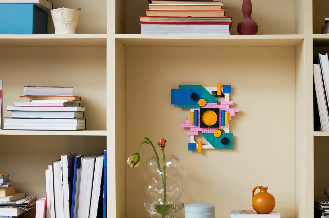 Lego，Building blocks，modern art，create，