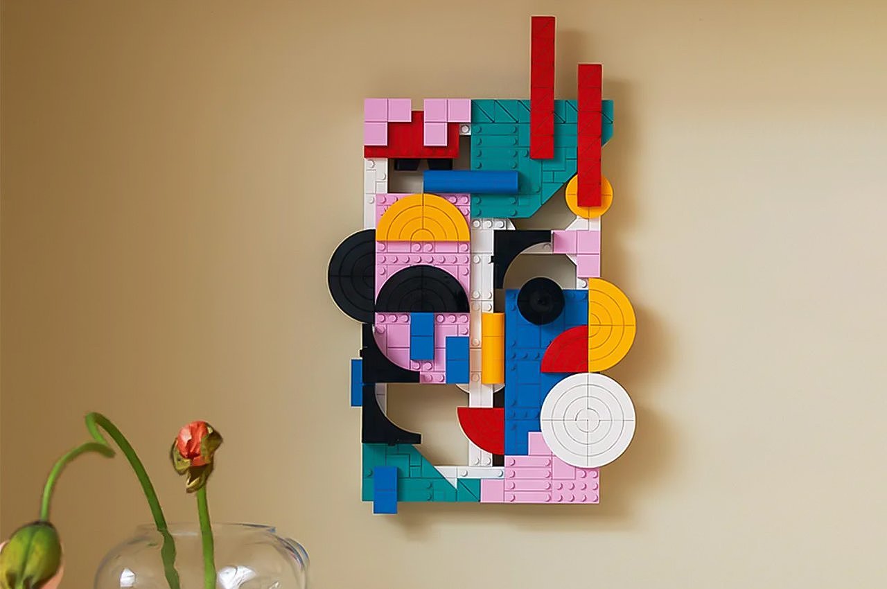 Lego，Building blocks，modern art，create，