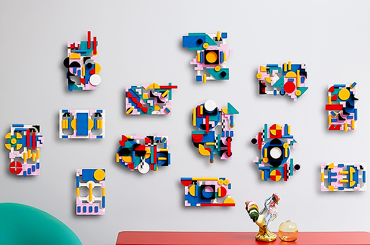 Lego，Building blocks，modern art，create，