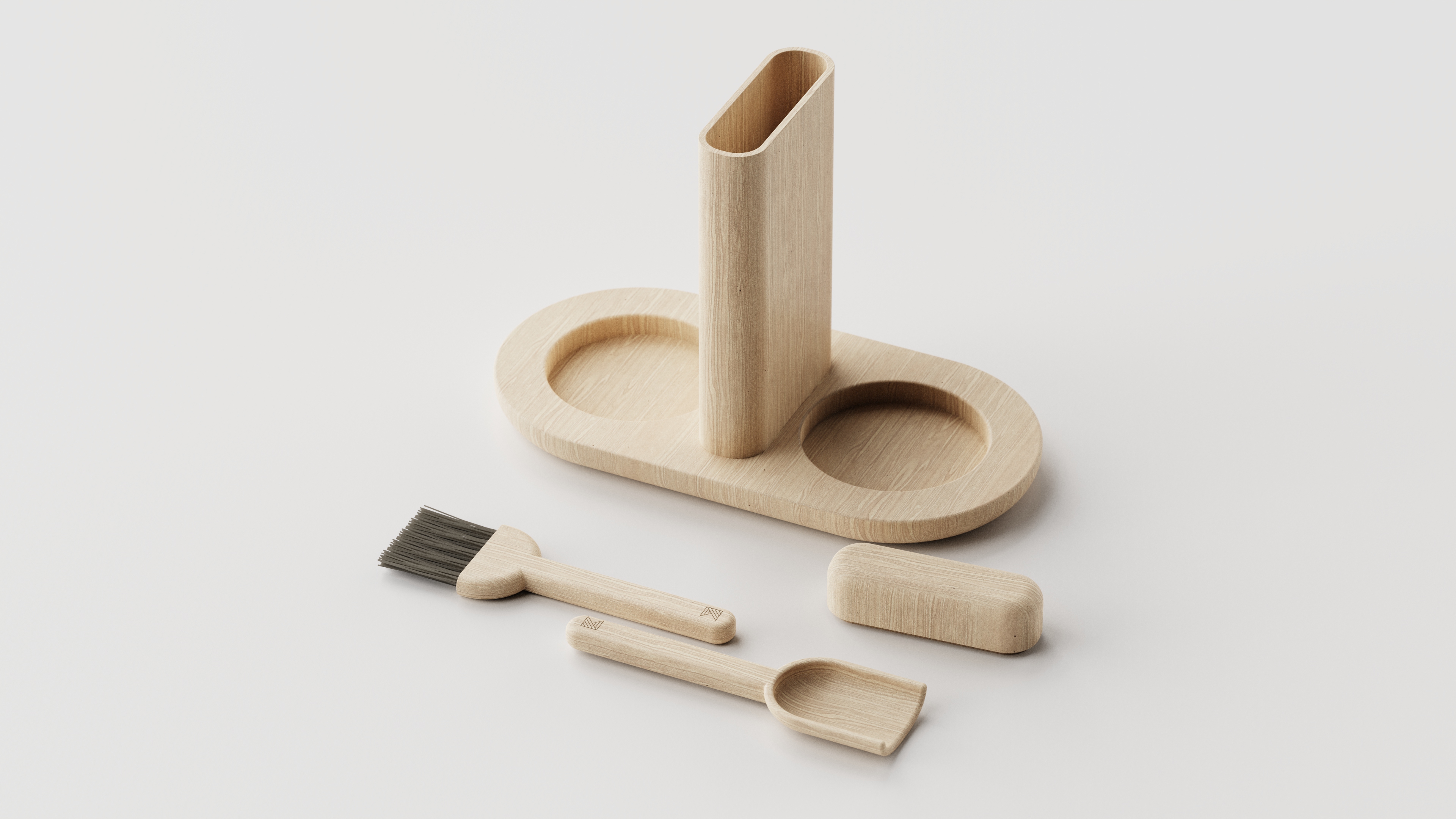 Seasoning box，salt，pepper，packing design，