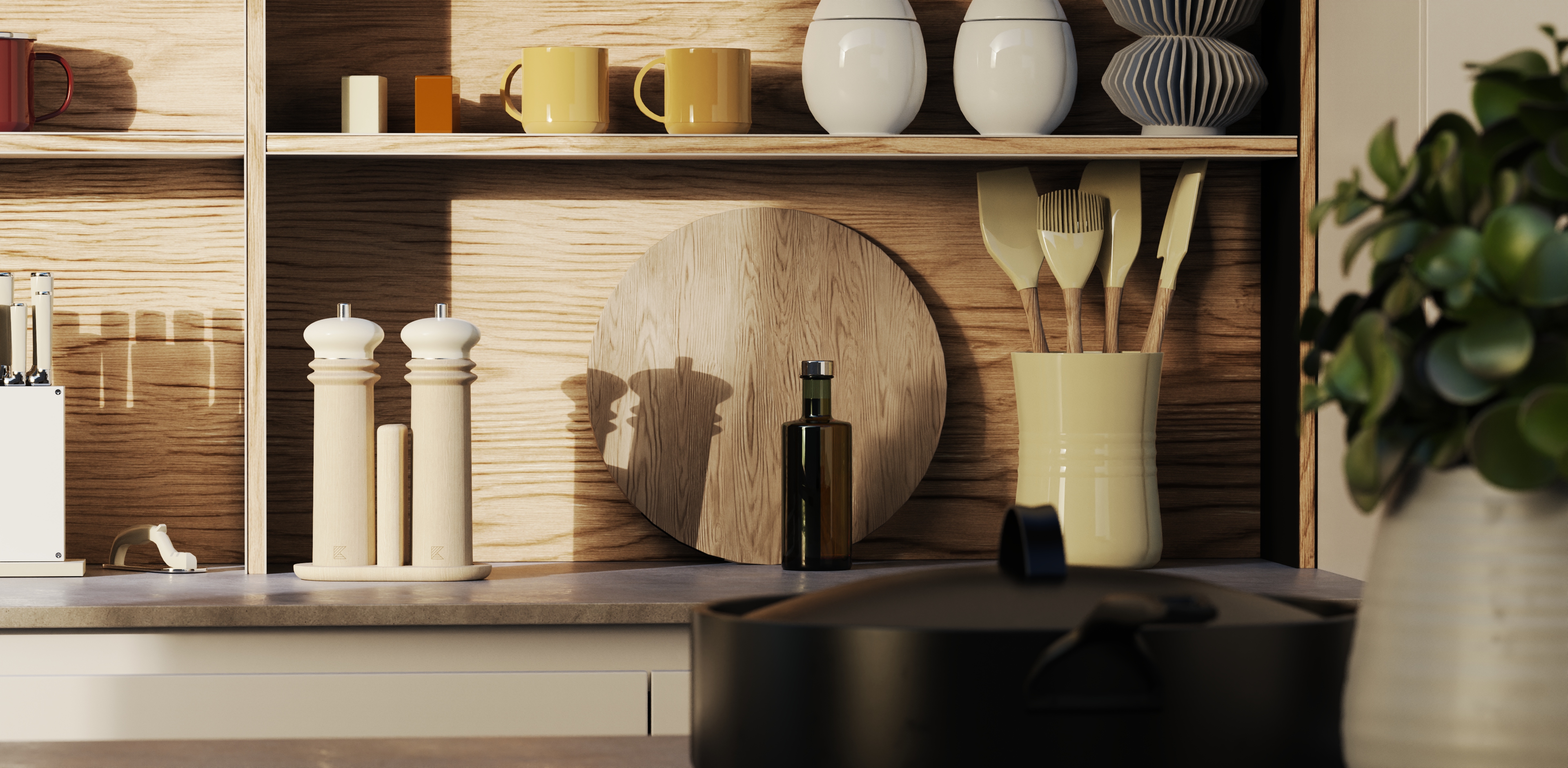 Seasoning box，salt，pepper，packing design，