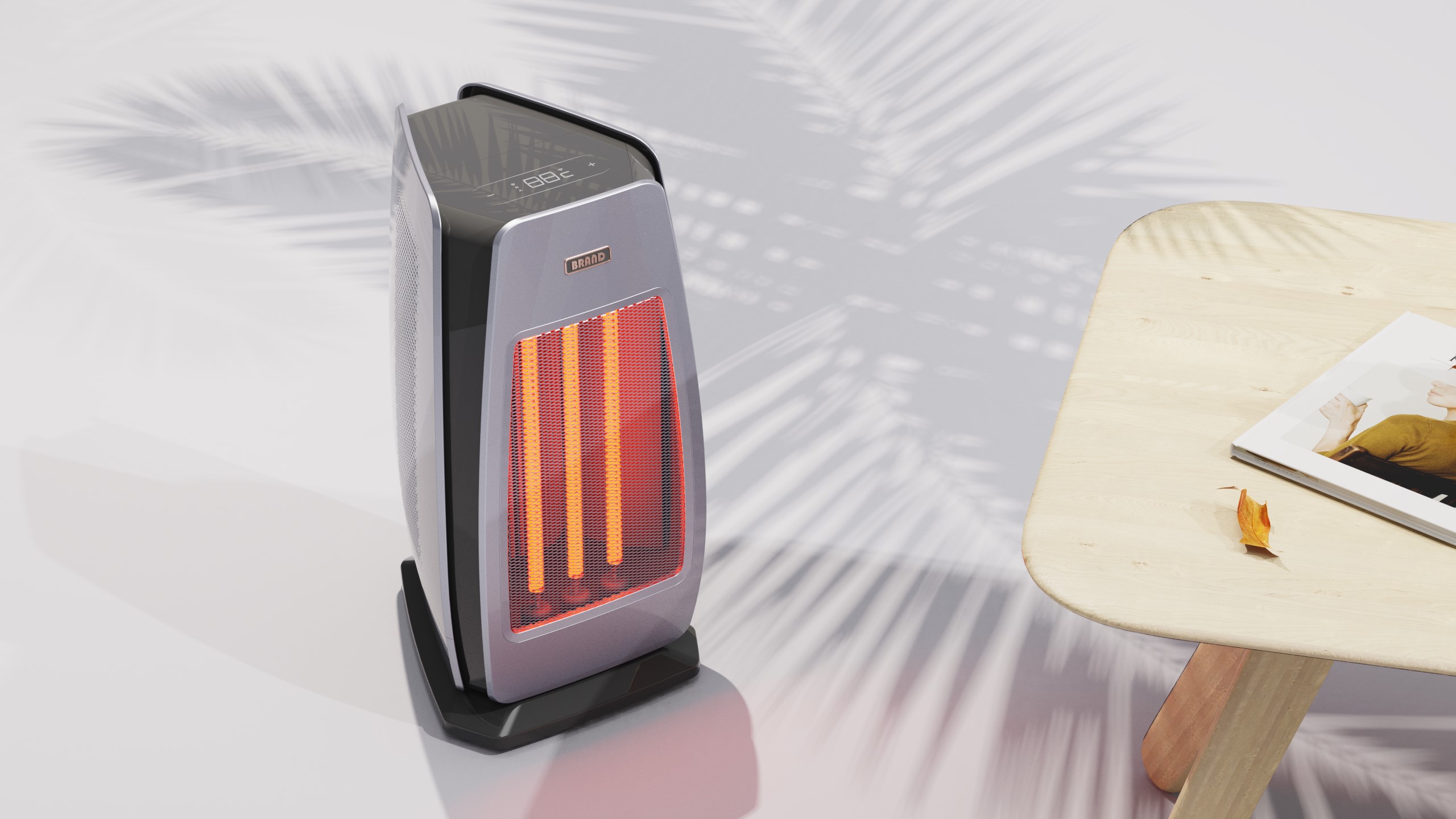 industrial design，household electrical appliances，Electric heater，Air heater，Appearance design，