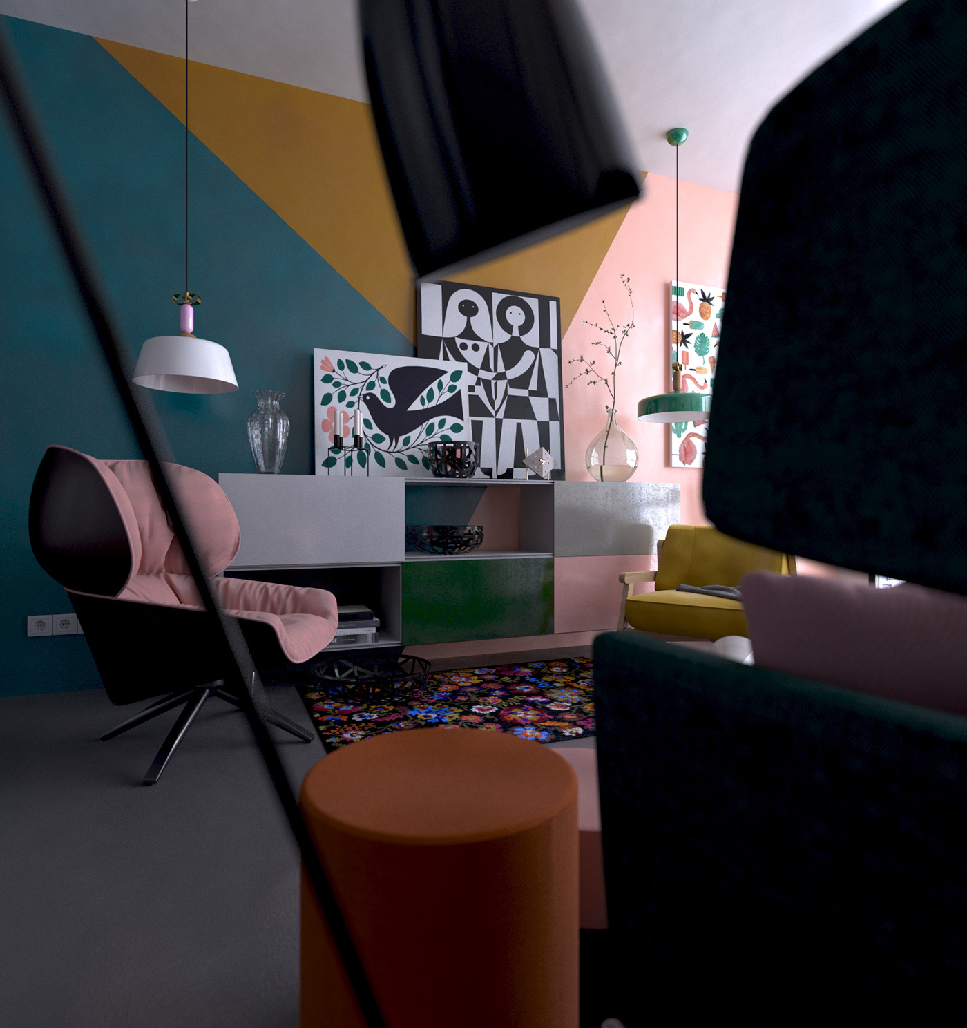 furniture，Home Furnishing，Retro，literature，fairy tale，Sen NV，