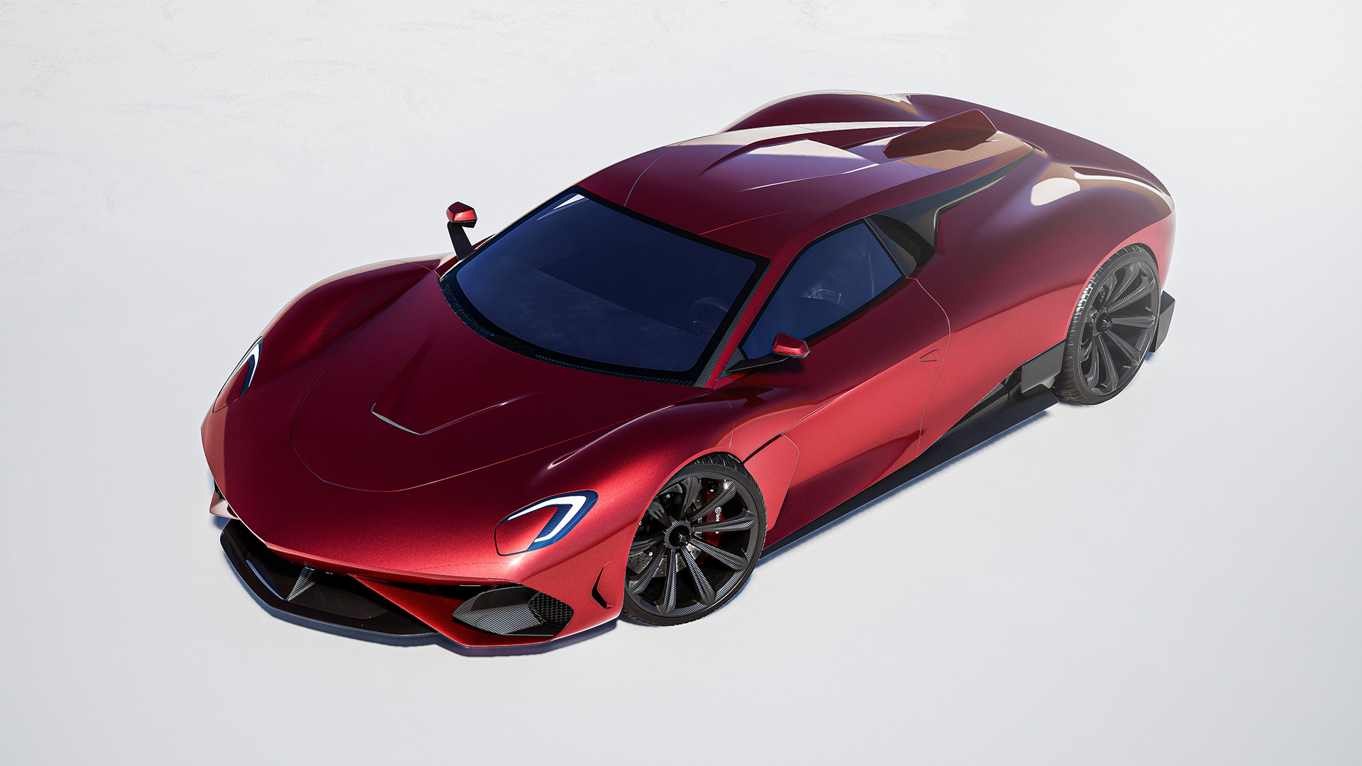 Super car，UE5 Lumen，conceptual design，