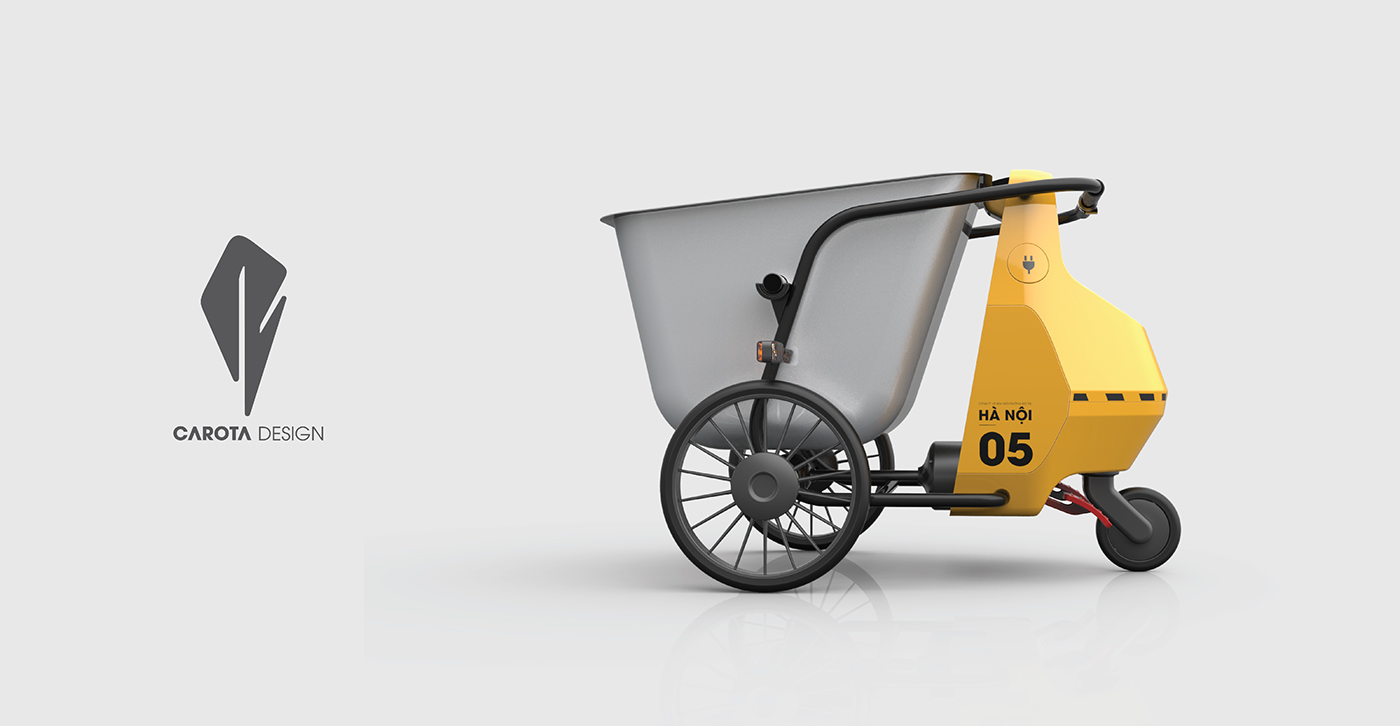 Garbage truck design，environment protection，