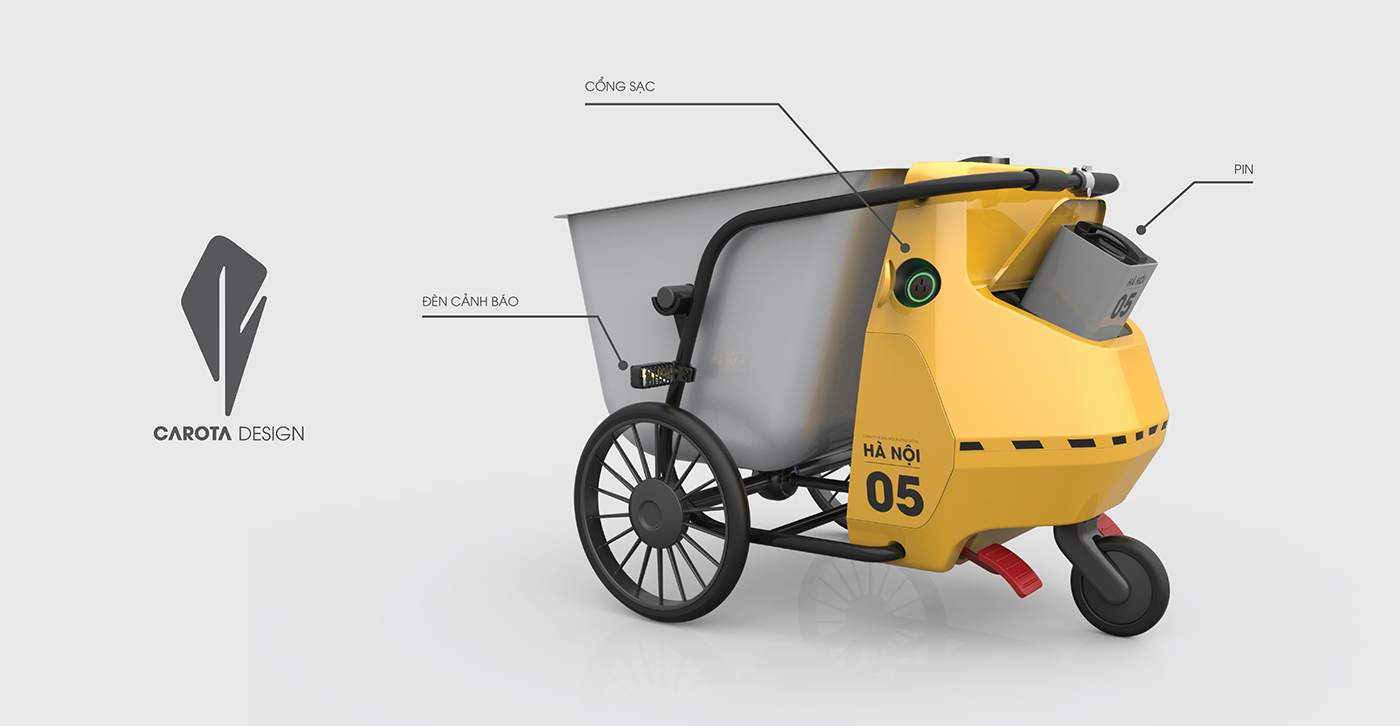 Garbage truck design，environment protection，