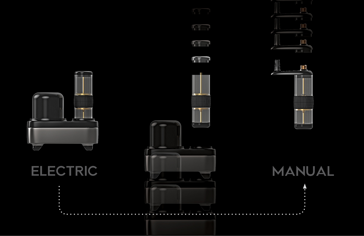 Vanguard Duo，Coffee grinder，small home appliances，Kitchen appliances，industrial design，