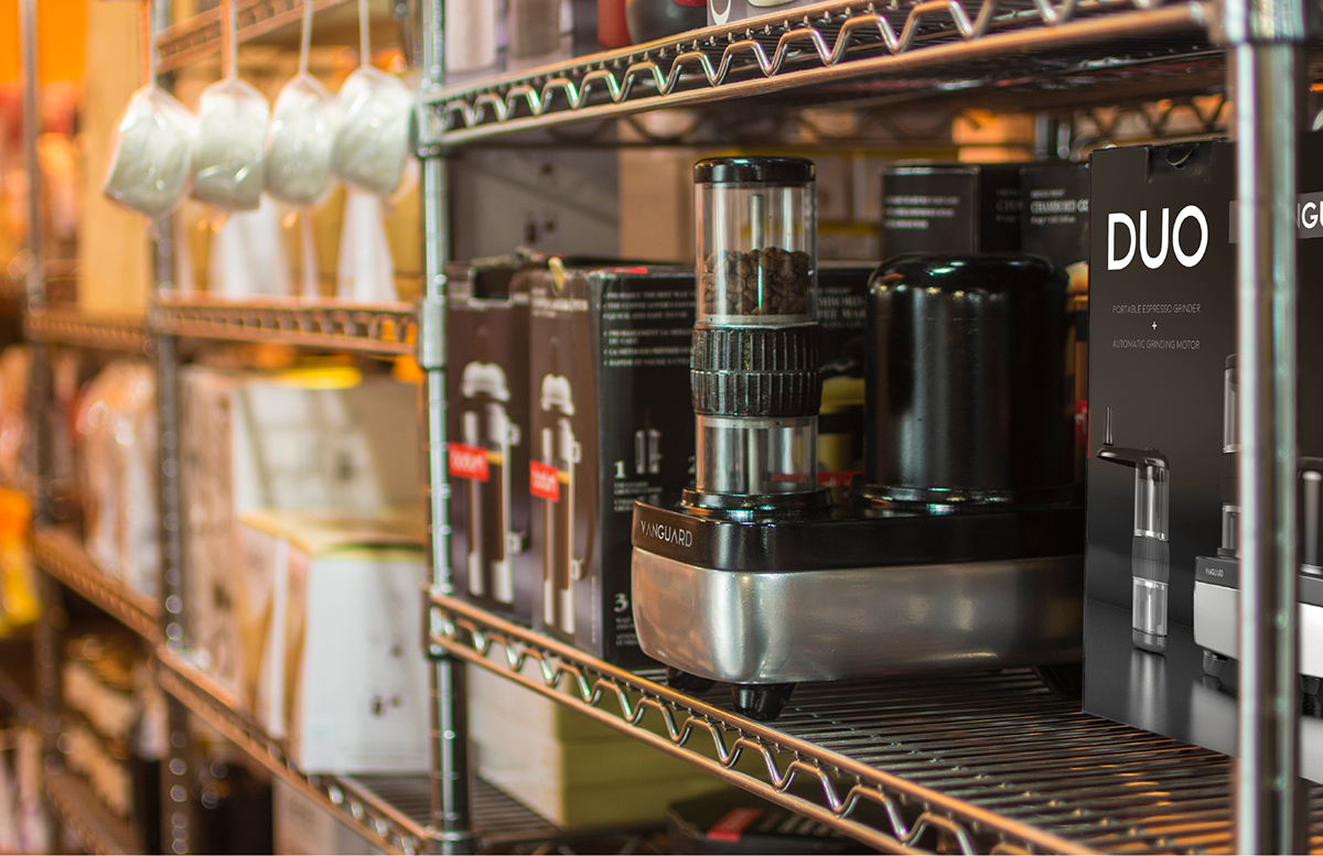 Vanguard Duo，Coffee grinder，small home appliances，Kitchen appliances，industrial design，