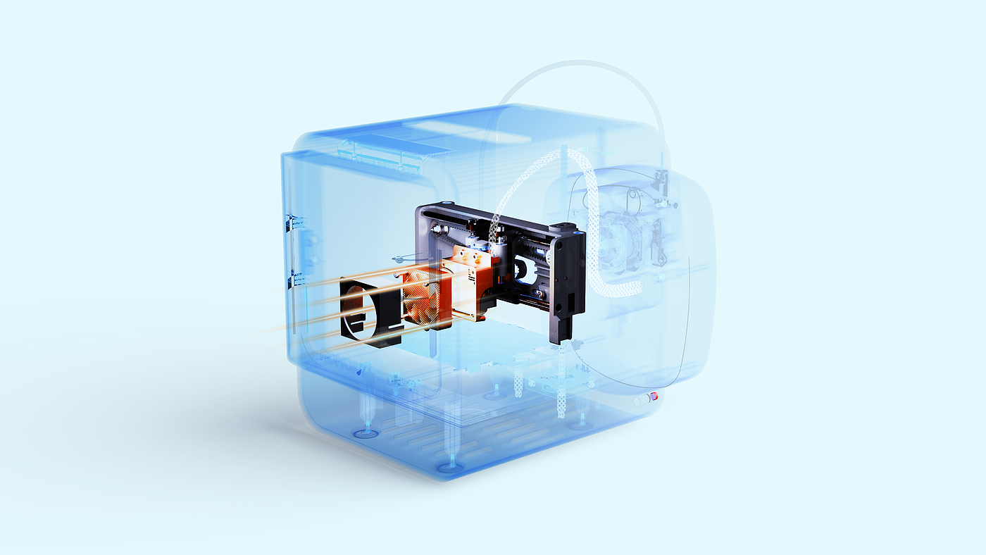 3D printer，
