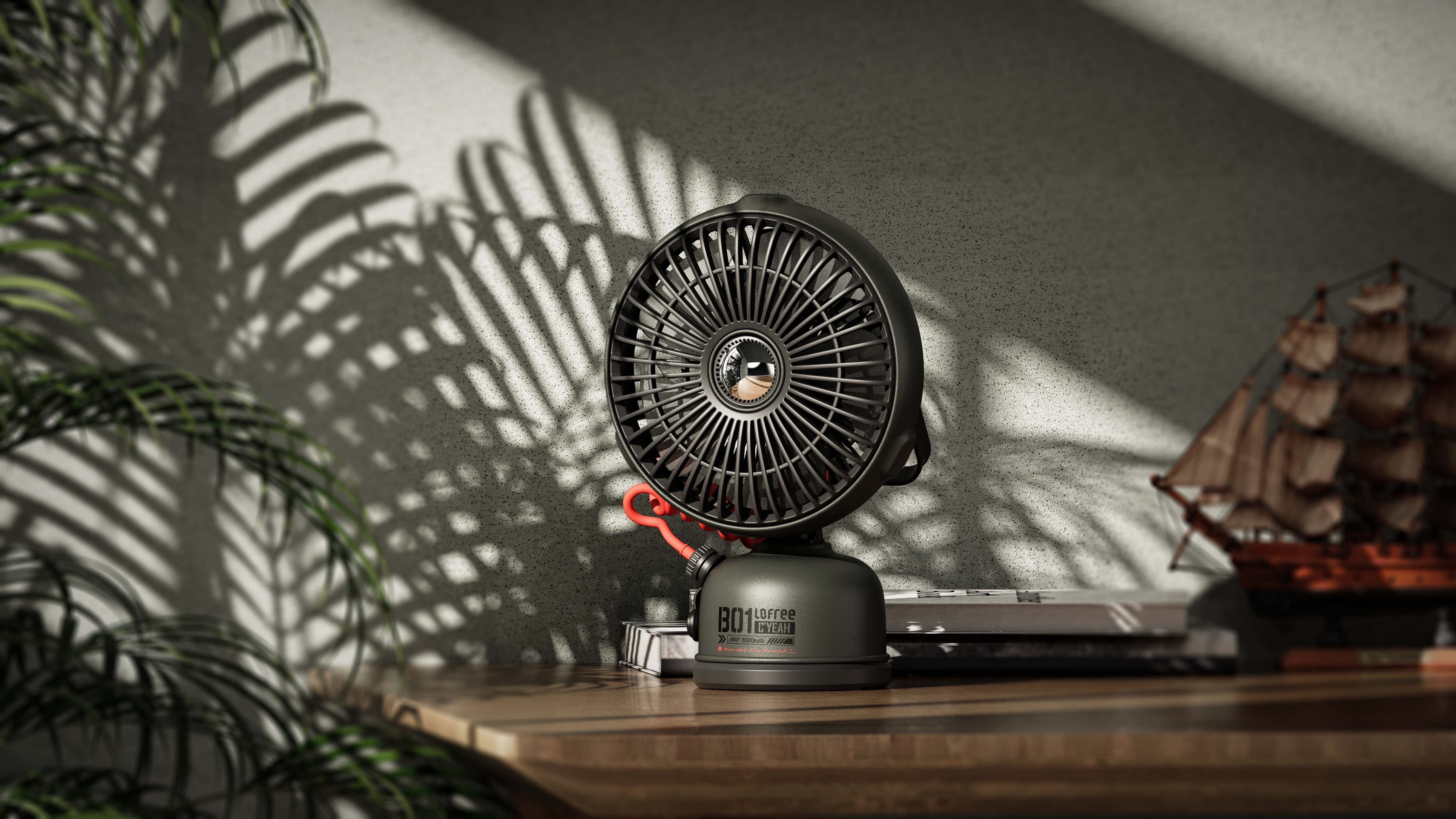 Camping Fan，Desktop fan，modularization，