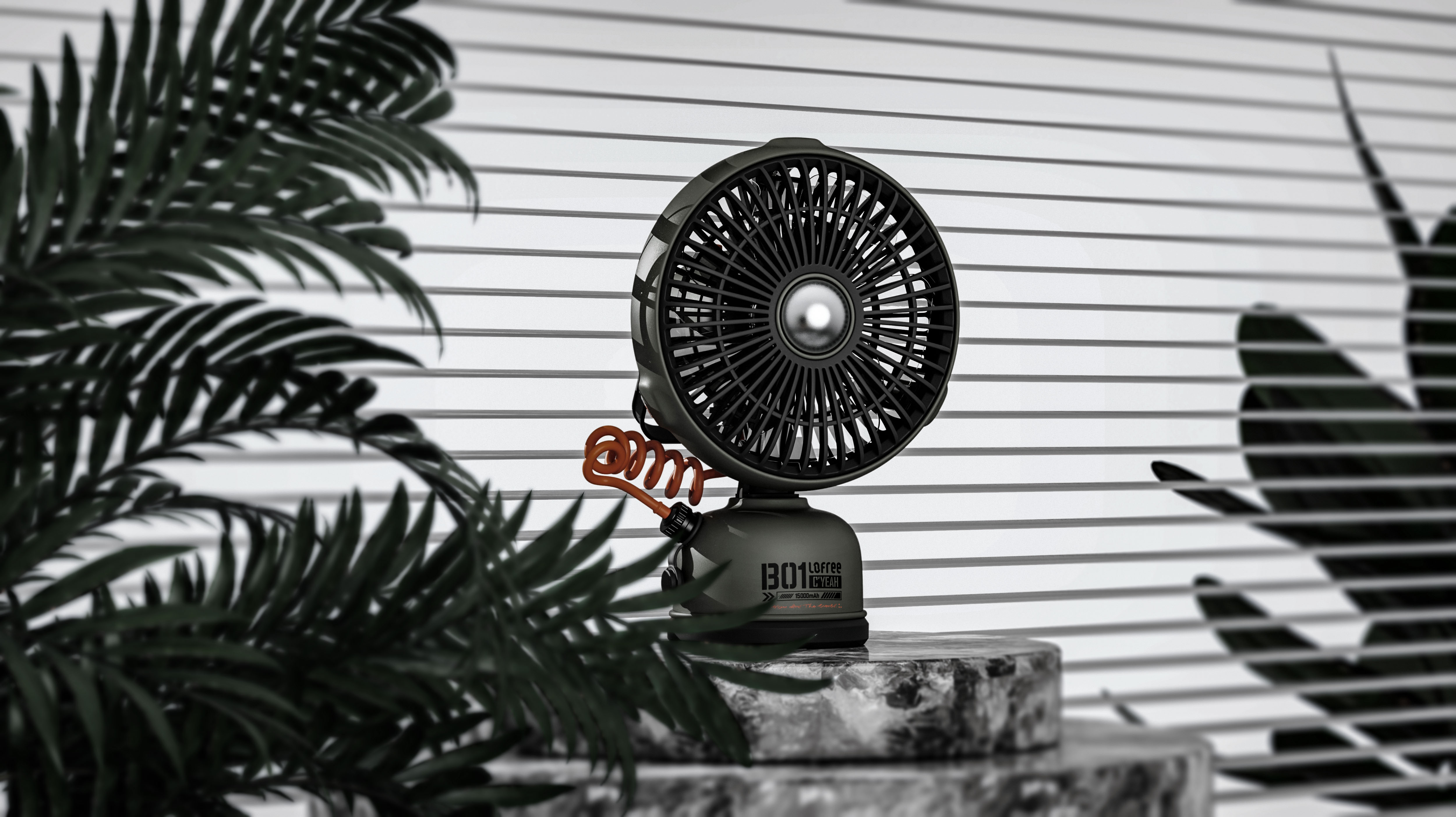 Camping Fan，Desktop fan，modularization，
